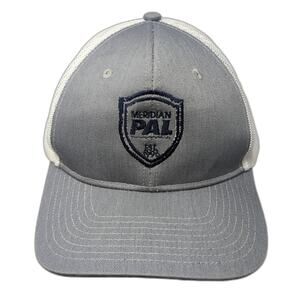 Meridian PAL Snapback Trucker Hat Gray One Size Outdoor Port Authority